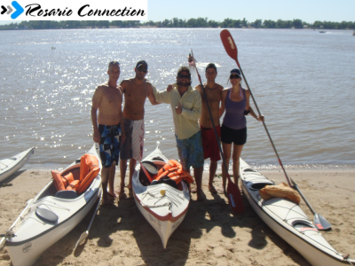 kayak en Rosario