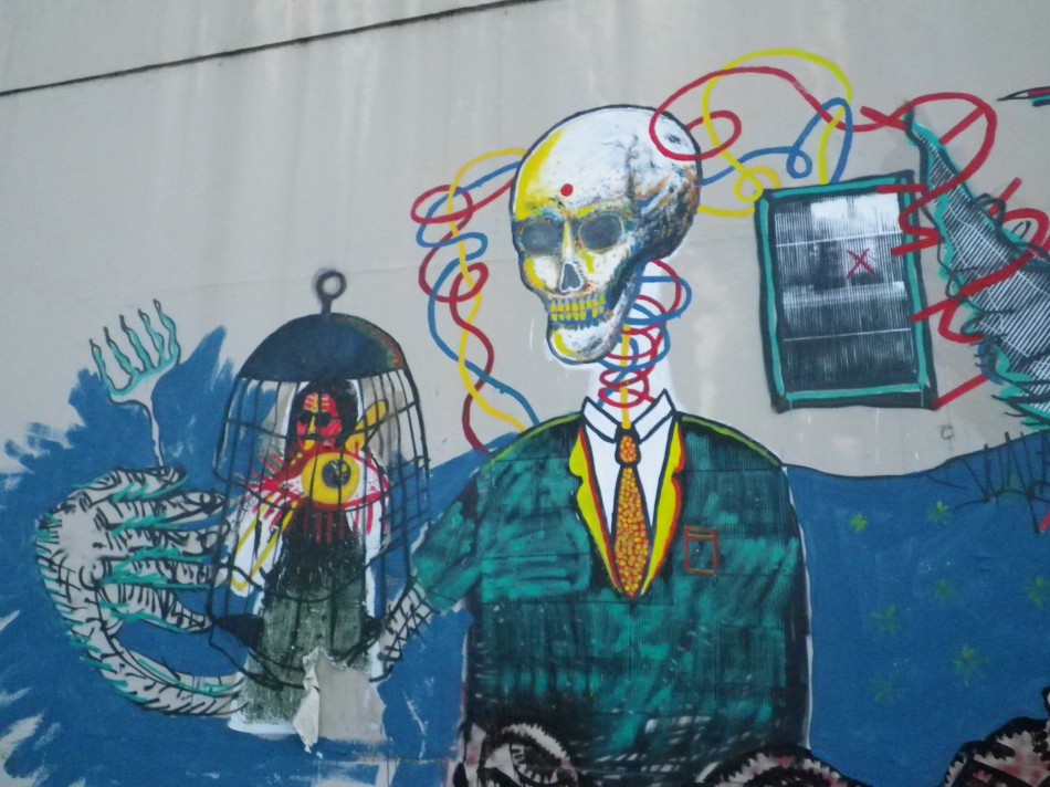 Street Art under Parque Urquiza (b)