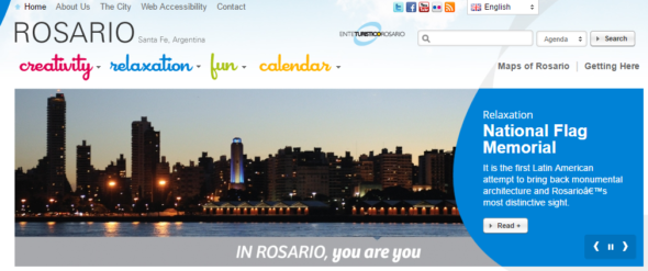 Rosario official tourism board